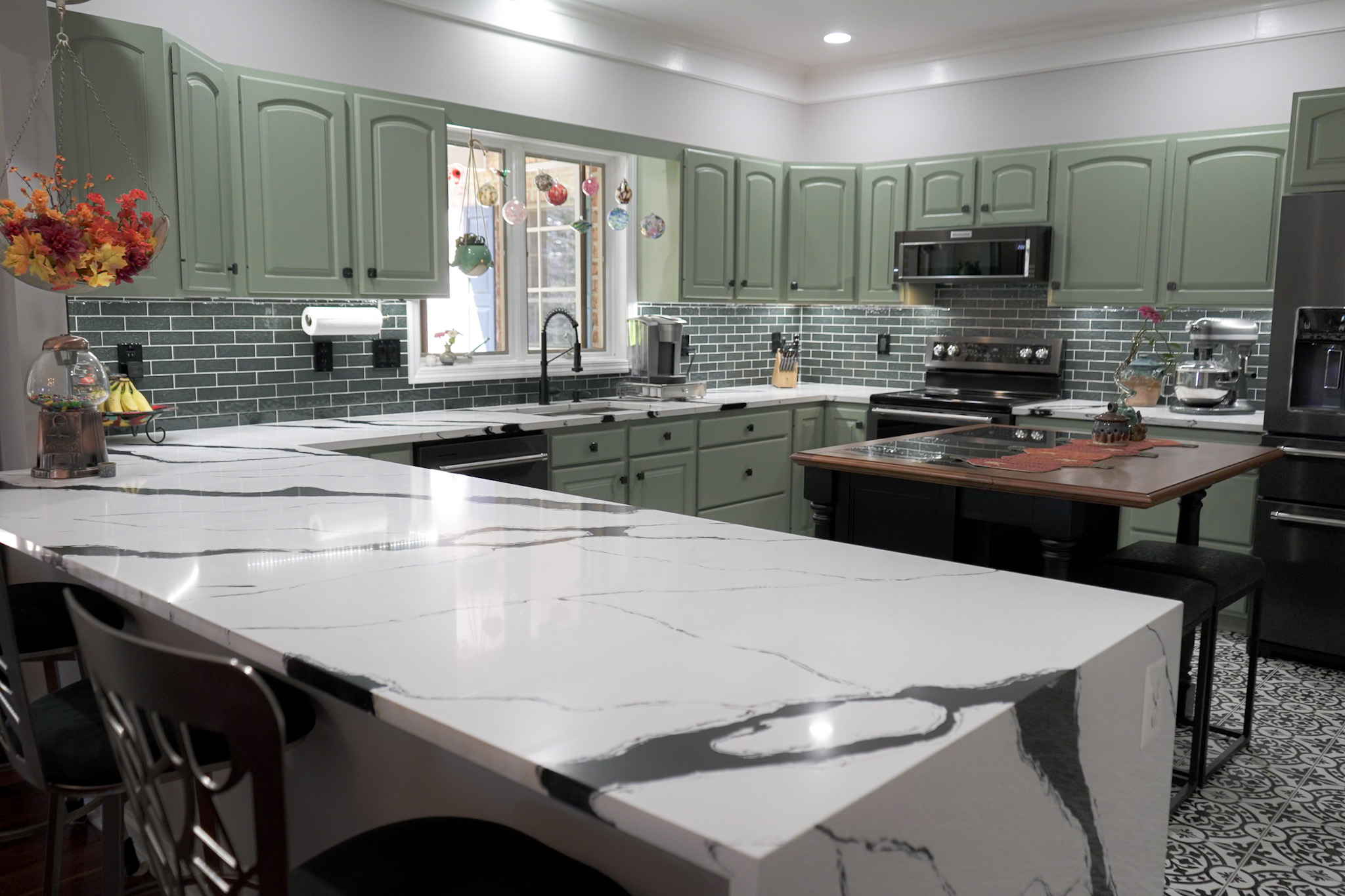 Kitchen countertops installed by GranitePro